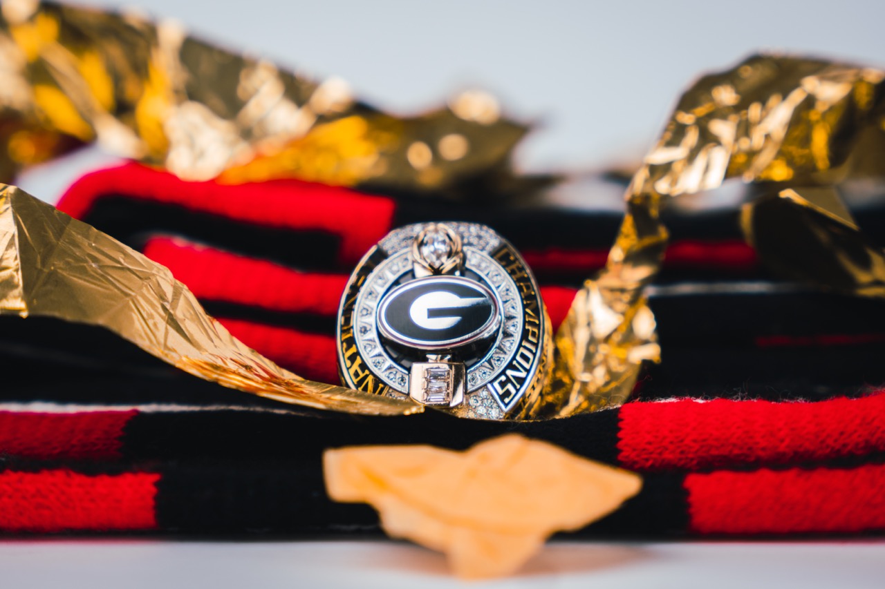A Georgia Football 2021 National Championship Ring